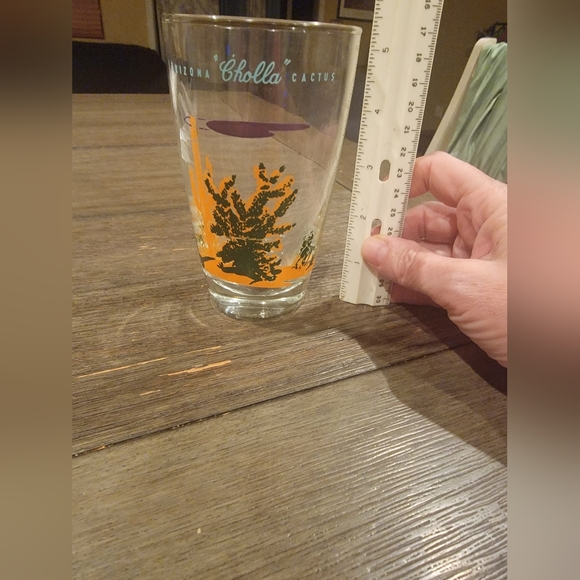 Vintage Blakely Gas Station Arizona Cholla Cactus glass - Picture 7 of 7